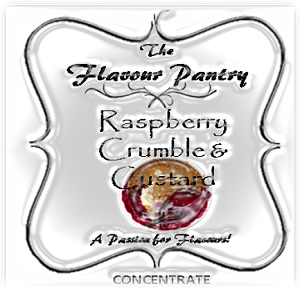 Raspberry Crumble Custard by The Flavour Pantry 2