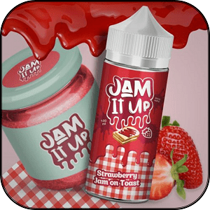 Strawberry Jam on Toast by Jam It Up