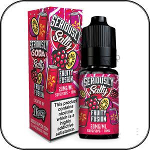 Fruity Fusion Nic Salts by Seriously Salty
